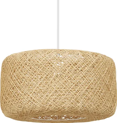 Produktbild von OSRAM Decor Paper Bale dekorative Pendelleuchte aus Papier und Metall, 400mm, mit E27 Fassung, IP20, beige