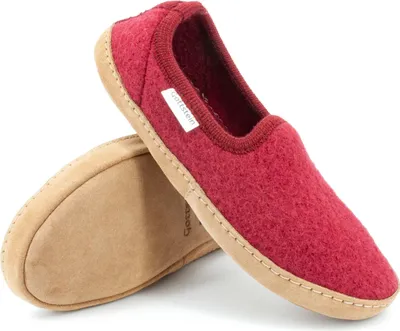 Produktbild von Gottstein Cheyenne Filzpantoffel Weinrot ,41