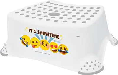 Produktbild von keeeper kids Tritthocker "tomek emoji showtime" weiß