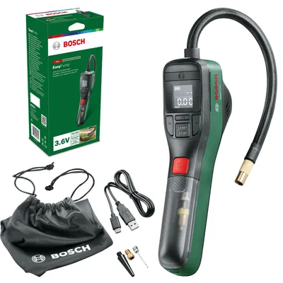 Produktbild von Bosch elektrische Fahrradpumpe/Luftpumpe/Mini Kompressor EasyPump (3,0 Ah Akku,