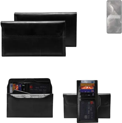 Produktbild von K-S-Trade Handy Hülle kompatibel mit Realme GT Master Edition Schutz Hülle Tasche Schutz Case Handytasche Kunstleder schwarz, 1x