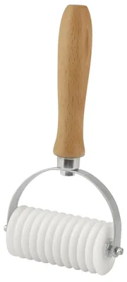 Nudelholz-Schneider für Tagliatelle, 12 Klingen, Derlin, Handbetrieb