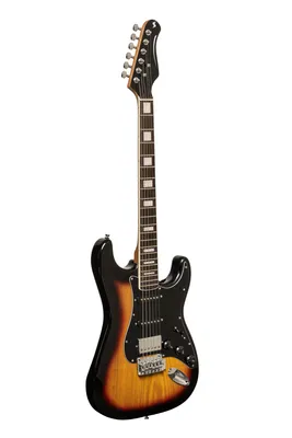 Produktbild von Stagg SES-60 SNB E-Gitarre mit Korpus aus massiver Erle