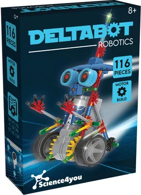 Zdjęcie produktu dla Science4You Robotics - Deltabot, Robot, Inżynieria, 8 lat(a), Wielobarwny