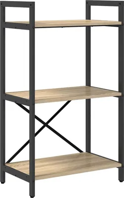 Immagine prodotto di vidaXL Libreria rovere Sonoma 56 x 34 x 96 cm Materiale a base di legno