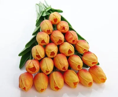 Produktbild von Famanu Kunstblumen Hochwertig - Tulpen