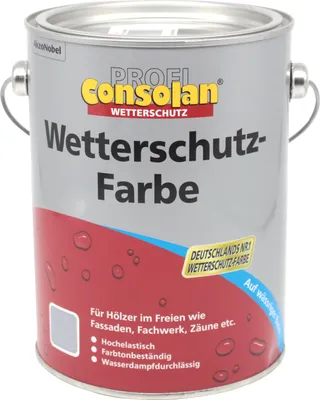 Produktbild von Consolan Profi Wetterschutzfarbe Gelb 203 2,5L