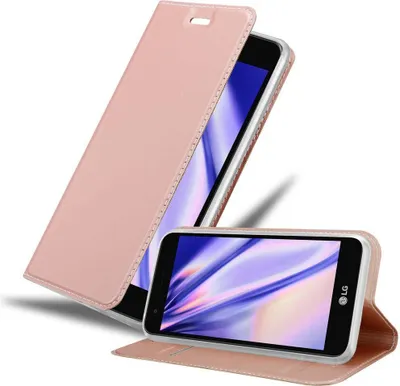 Obrázek produktu pro Cadorabo Pouzdro na mobilní telefon pro LG K4 2017 Protective Case in Pink Cover Case Booklet