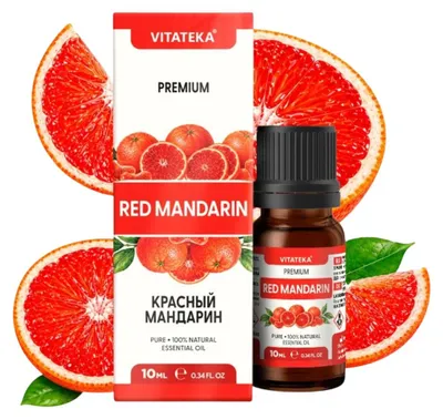 Obrázek produktu pro Esenciální olej červená mandarinka 100% - 10 ml - Vitateka