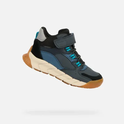 Obrázok produktu pre Geox Modré chlapčenské členkové topánky Flexyper Pro Boy B 32