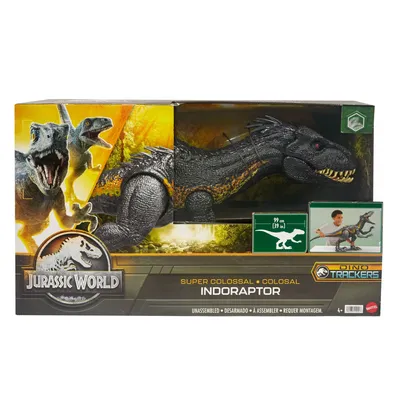 Obrázek produktu pro Mattel Jurský svět Stopaři Super Colossal Indoraptor