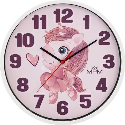 Produktbild von Kinder-Wanduhr Einhorn E01M.4266.00