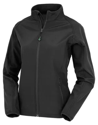 Produktbild von Result Genuine Recycled - Jacke Zweilagig für Damen FK2290 (L) (Schwarz)