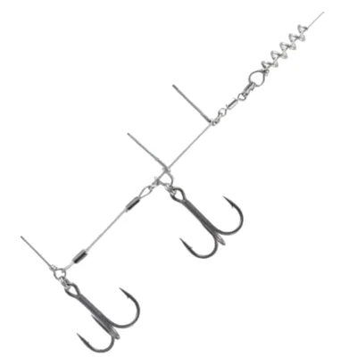 Produktbild von BKK BB Trigger-21 Stinger Rig - Gummifischsystem, Ausführung:Gr. 1/0 / für Köderlängen von 18-22cm