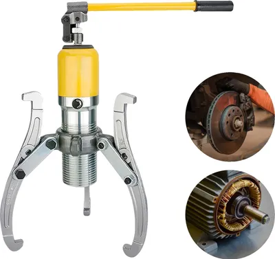 Produktbild von 20T Hydraulischer Nabenabzieher, verstellbare Krallen, langlebige Gusseisenkonstruktion, vielseitiges Pumpendesign
