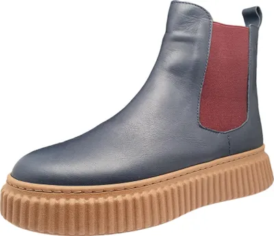 Produktbild von Andrea Conti Plateau Stiefeletten Damen 31393339363132 Blau 42 EU