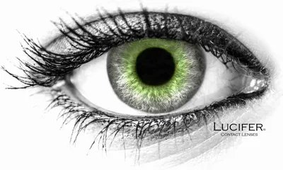 Image de Lentilles de contact non dioptriques colorées Lucifer® Yukon Green