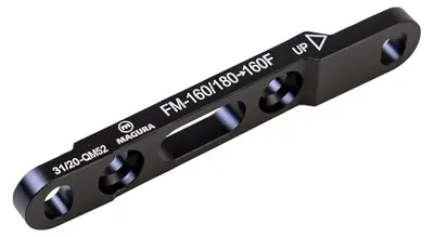 Produktbild von MAGURA QM52, Adapter für Flachmontage, Schwarz