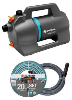 Produktbild von Gardena Gartenpumpe-Set Silent max. Fördermenge: 5.100 l/h 550 Watt