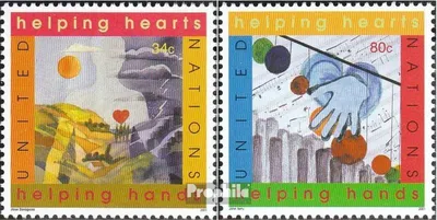 Produktbild von Briefmarken UNO - New York 2001 Mi 860-861 (kompl.Ausg.) postfrisch Gemäldeausstellung