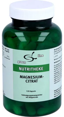 Produktbild von Green Line Nutritheke Magnesiumcitrat, 120 St. Kapseln
