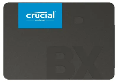 Productafbeelding van Crucial BX500 SATA SSD, 2TB, 2,5 inch, interne SSD, tot 540MB/s, 2TB SSD, compatibel met laptops en desktops (PC), 3D NAND, dynamische schrijfsnelheidsverhoging - CT2000BX500SSD101