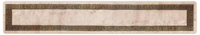 Image de vidaXL Tapis de couloir MARSA Noir 50 x 300 cm Polyester et PVC