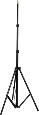 Immagine prodotto di Hama 200 Light Stand Metallo nero 200 cm Morsetti rapidi Leggero 980 g