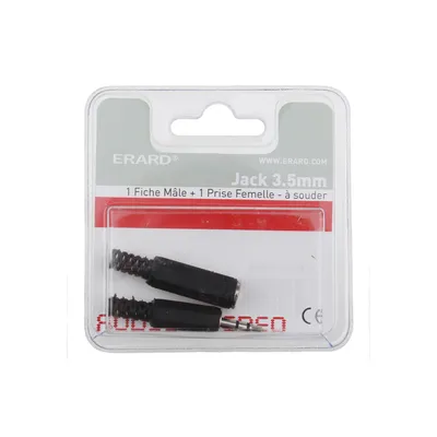 Image de Erard - 1 X Klinken Stecker Stereo 3.5Mm M + 1 X Klinken Stecker Stereo 3.5Mm F - A So - 721836