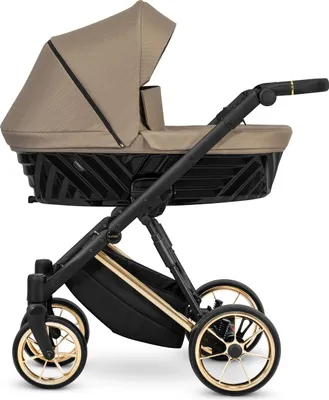 Produktbild von Kunert Ivento Premium Gold Caramel Macchiato 2-in-1 Kinderwagen