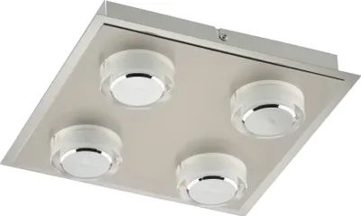 Produktbild von Briloner LED- Deckenleuchte 4-flg. alu-chrom