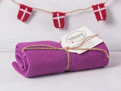 Produktbild von Solwang Küchentuch HEIDE gestrickt Putztuch Geschirrtuch Handtuch Gästehandtuch
