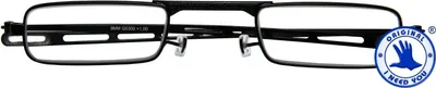 Zdjęcie produktu dla I NEED YOU okulary do czytania 9MM, czarne, +2,00 dpt.