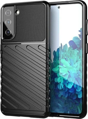 Image de Thunder Case Samsung Galaxy S23+ Silicone Armoured Case Black
