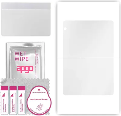 Produktbild von apgo Rückseite Schutzfolie, klar, kompatibel mit Honor Pad 5 10.1, Hinten Hydrogel-Displayschutzfolie mit Positionierhilfe, kratzfest, einfache Montage