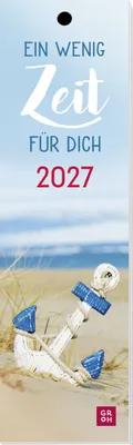 Immagine prodotto di Calendario da segnalibro 2027: un po' di tempo per te