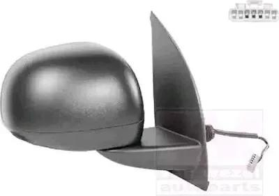 Immagine prodotto di VAN WEZEL 1711808 Specchietto esterno Specchietto laterale destro per FIAT PANDA (169) Convesso Riscaldato