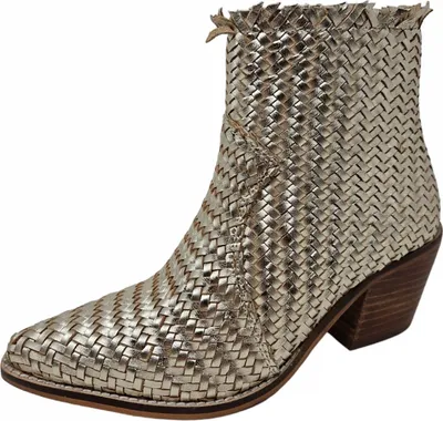 Post Xchange Texan Stiefelette Metallic Stiefel