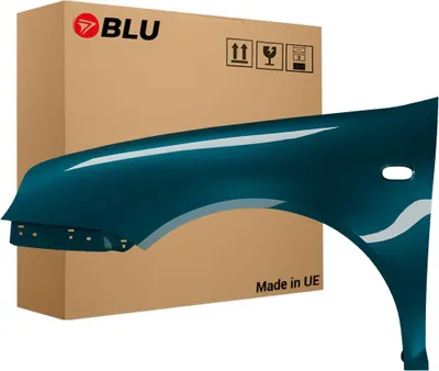 Image de BLU Aile Compatible avec VW Volkswagen Golf IV 4 LC6X Gauche Blau OceanicGrün | 1997-2006 | Avant | Peint| Prêt à Monter | Galvanisé