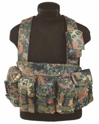 Produktbild von Chest Rig 6-Pocket flecktarn