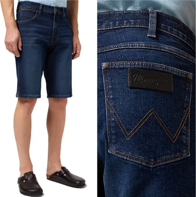 Produktbild von WRANGLER Herren, Shorts COLTON SHORTS, Regular fit, W30, Blau, kurze, hosen,