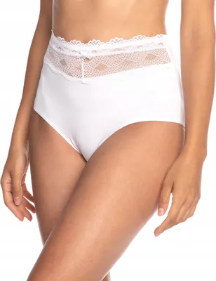 Zdjęcie produktu dla LAMA Figi Damskie Wysokie BIAŁE r. XL, 2 szt.