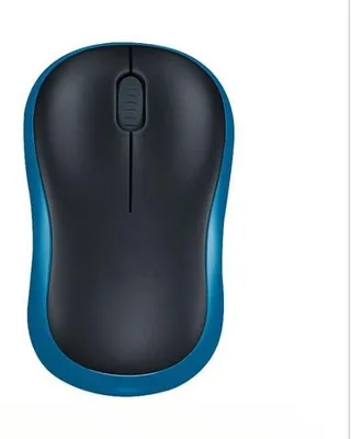Image de Souris optique sans fil, design ergonomique, 1 000 DPI, sans fil 2,4 GHz, récepteur USB, pour PC/ordinateurs portables.