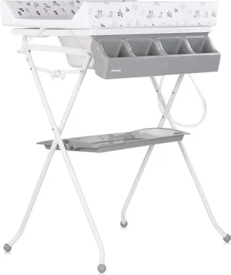 Produktbild von CHIPOLINO Badewanne mit Wickelauflage und Stä nder Aqua Giraffe