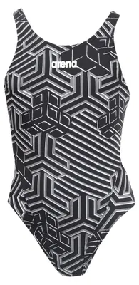 Immagine prodotto di Costume da bagno Arena da bambina Kikko Pro Jr Swim Tech Nero/Multi