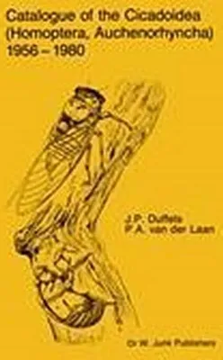 Obrázek produktu pro Catalogue of the Cicadoidea (Homoptera, Auchenorhyncha) 1956-1980