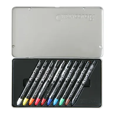 Produktbild von Cretacolor Aquarellstics Ölbasis, 10 Farben
