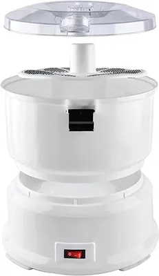 Productafbeelding van Automatische aardappelschilmachine - Elektrisch schilapparaat - Snel groenten schillen - Eén druk op knop - 1 kg capaciteit - Wit