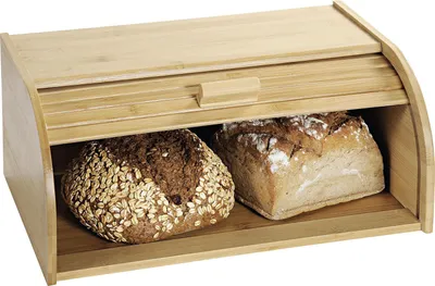 Produktbild von KESPER Brotkasten mit Rollklappe Bambus  40x27x16,9cm