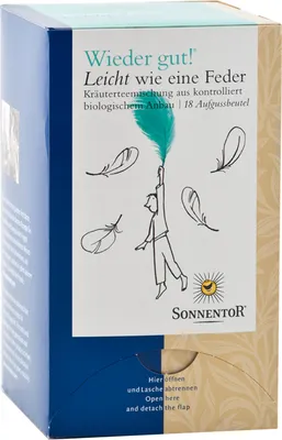 Produktbild von Sonnentor - Leicht wie eine Feder - Wieder gut!  - 18x1,5g